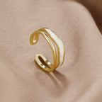 Sahara Gold Layered Ring – Elegant Accessory, Everyday Wear