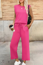 Women's Cotton Summer Loungewear Set | Soft Fabric | Casual Relaxed Fit | Ideal for Home and Travel