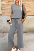 Women's Cotton Summer Loungewear Set | Soft Fabric | Casual Relaxed Fit | Ideal for Home and Travel
