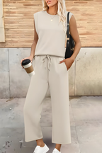 Women's Cotton Summer Loungewear Set | Soft Fabric | Casual Relaxed Fit | Ideal for Home and Travel