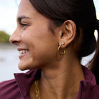 Triple Hoop Earrings Set – Everyday Wear, Gift for Her