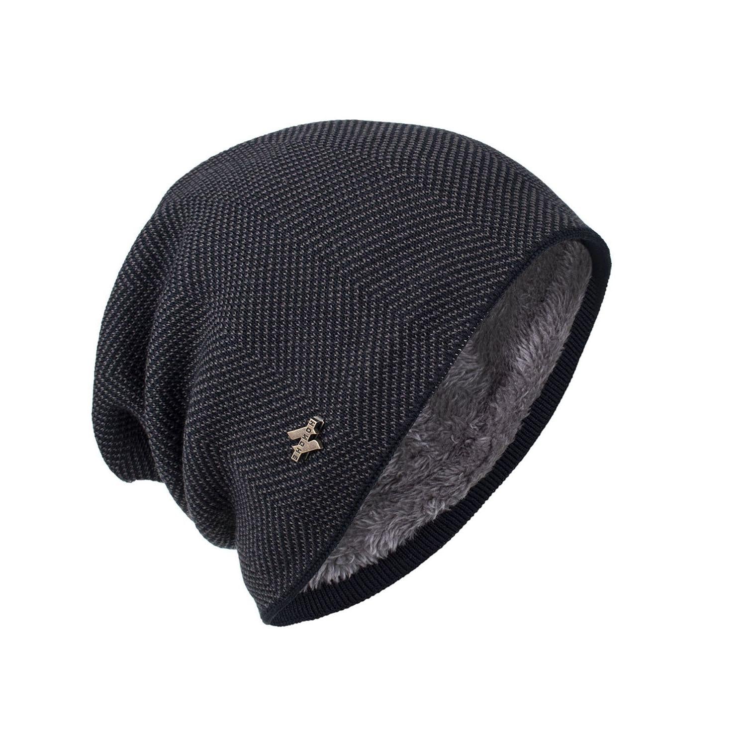 Unisex Wool-Cotton Beanie Hat for Cold Weather Fashion and Comfort