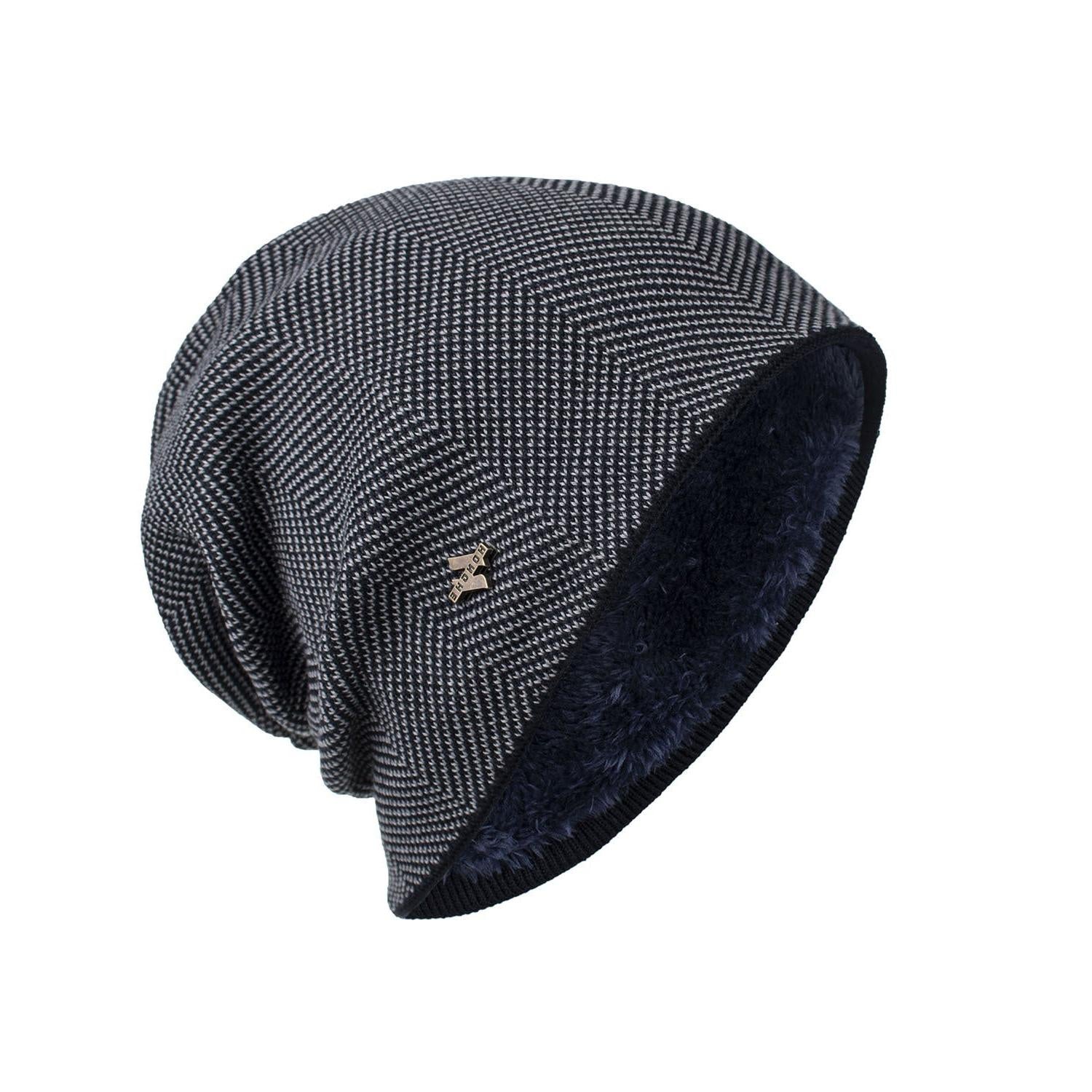 Unisex Wool-Cotton Beanie Hat for Cold Weather Fashion and Comfort