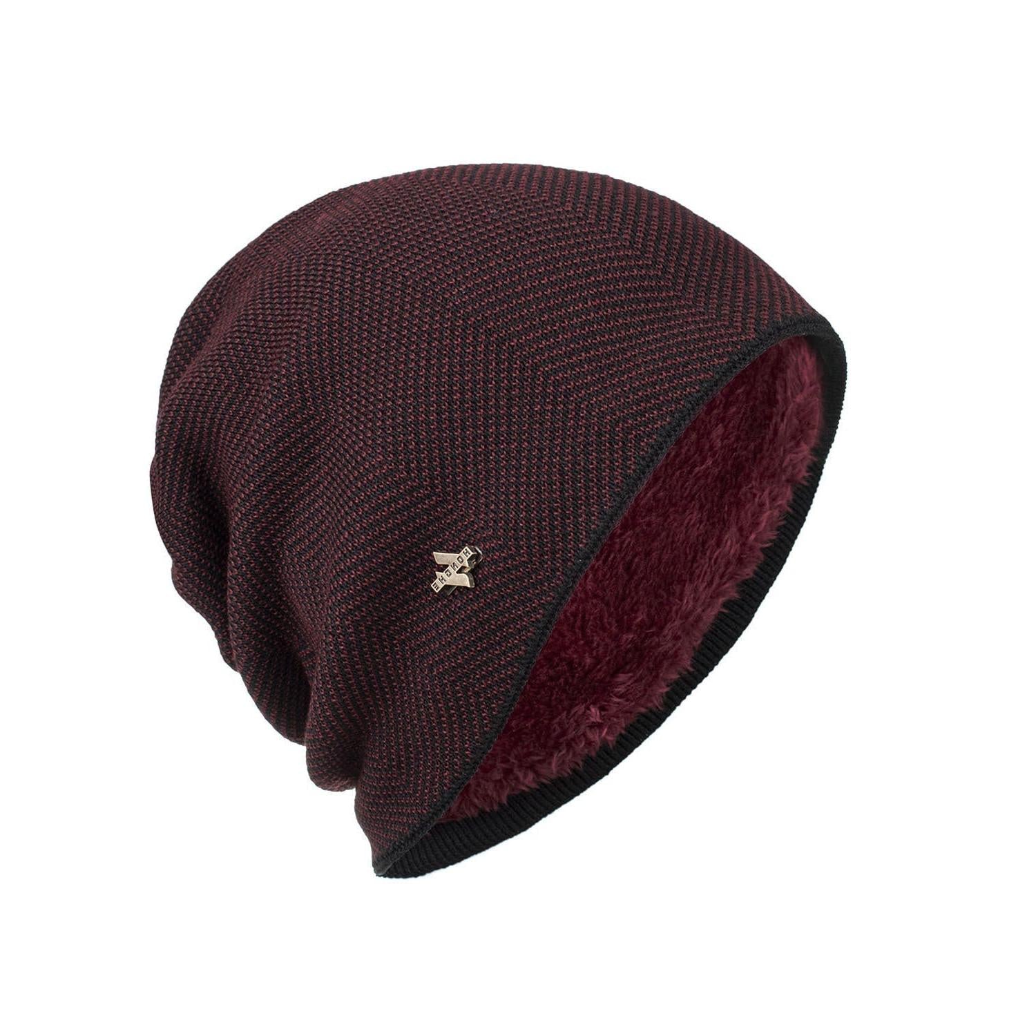 Unisex Wool-Cotton Beanie Hat for Cold Weather Fashion and Comfort