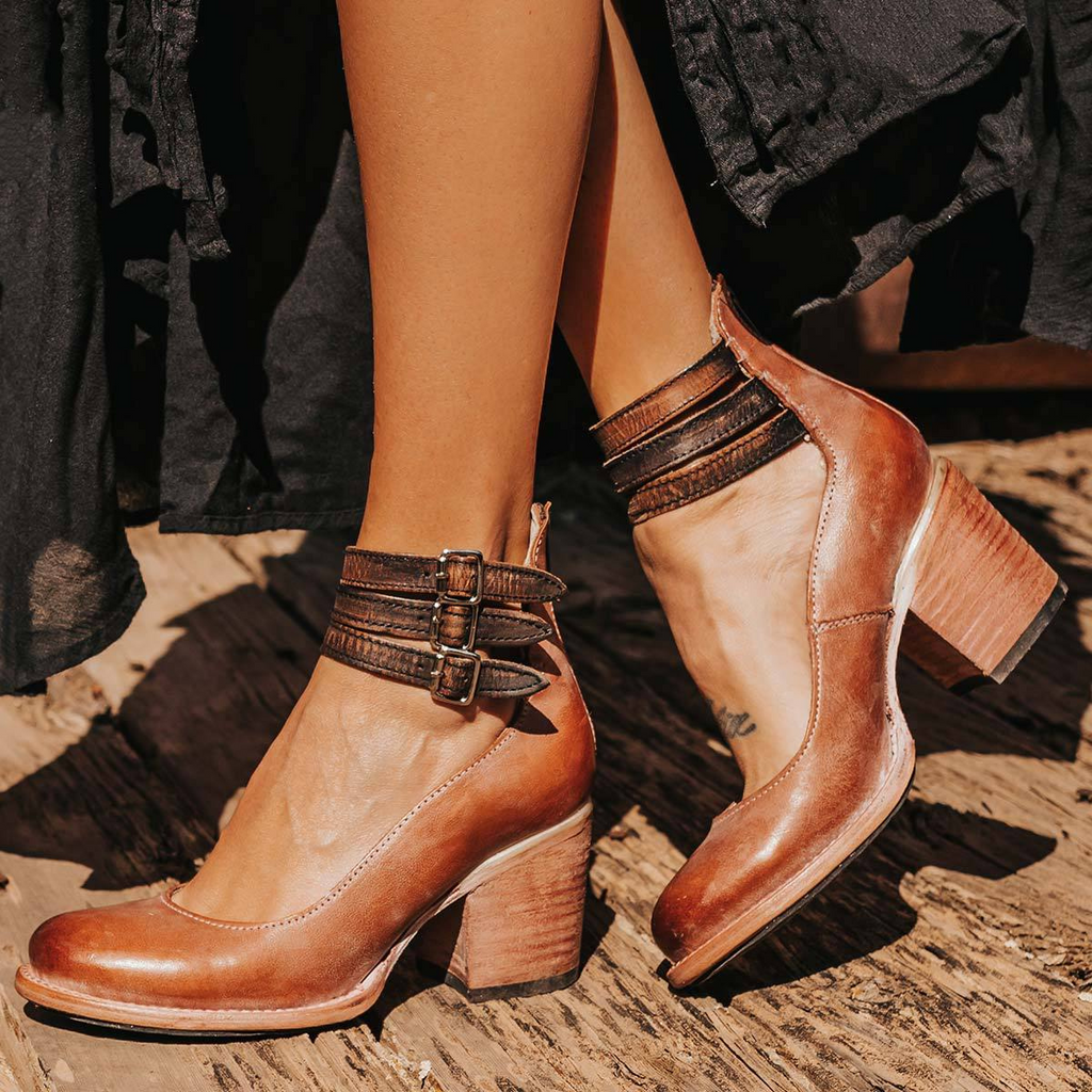 Strappy Ankle Strap Heels for Women | Vintage Elegant Design | Ideal for Parties and Special Occasions