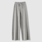 Wide Leg Knit Pants for Women | Cozy Winter Fabric | Casual Cold Weather Wear