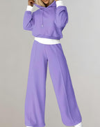 Women's Casual Two-Piece Tracksuit - Comfortable Fit for Everyday Wear