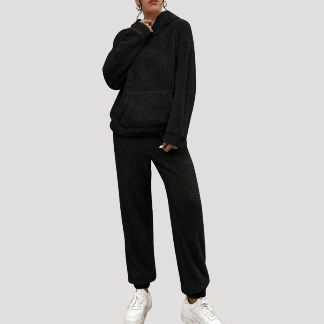 Cozy Women's Hooded Lounge Set | Soft Fabric | Spring Style | Comfortable Home Wear for Relaxation and Leisure