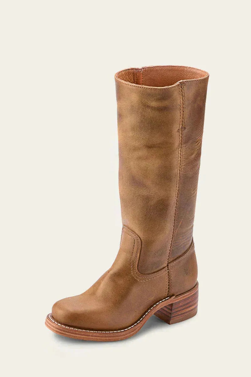 Women's Leather Campus Boots | Timeless Design for Everyday Wear