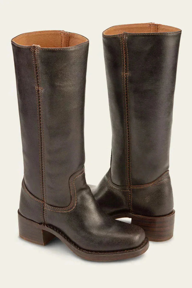 Women's Leather Campus Boots | Timeless Design for Everyday Wear