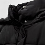 Women's Insulated Hooded Short Puffer Jacket - Lightweight, Casual Cold Weather Outerwear