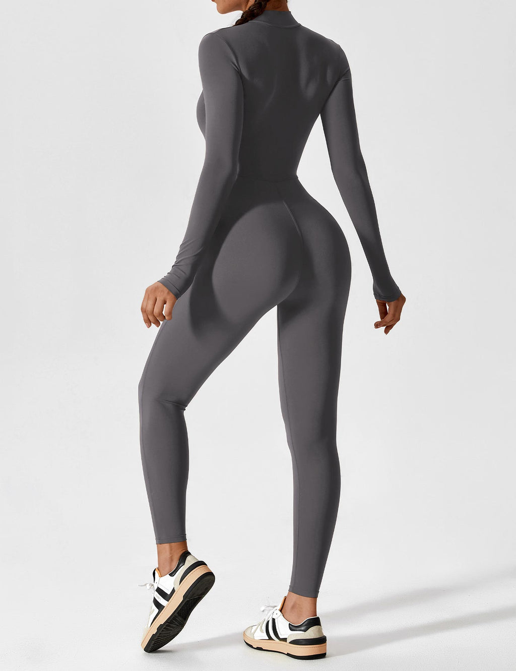 Women's Long Sleeve Zip Set - Lightweight Summer Fabric - Casual Everyday Wear - Multiple Color Options Available