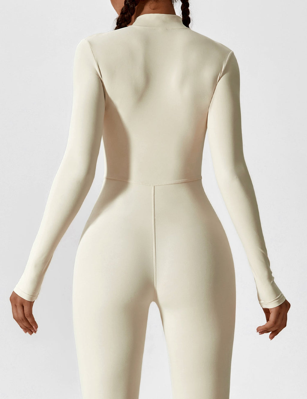 Women's Long Sleeve Zip Set - Lightweight Summer Fabric - Casual Everyday Wear - Multiple Color Options Available