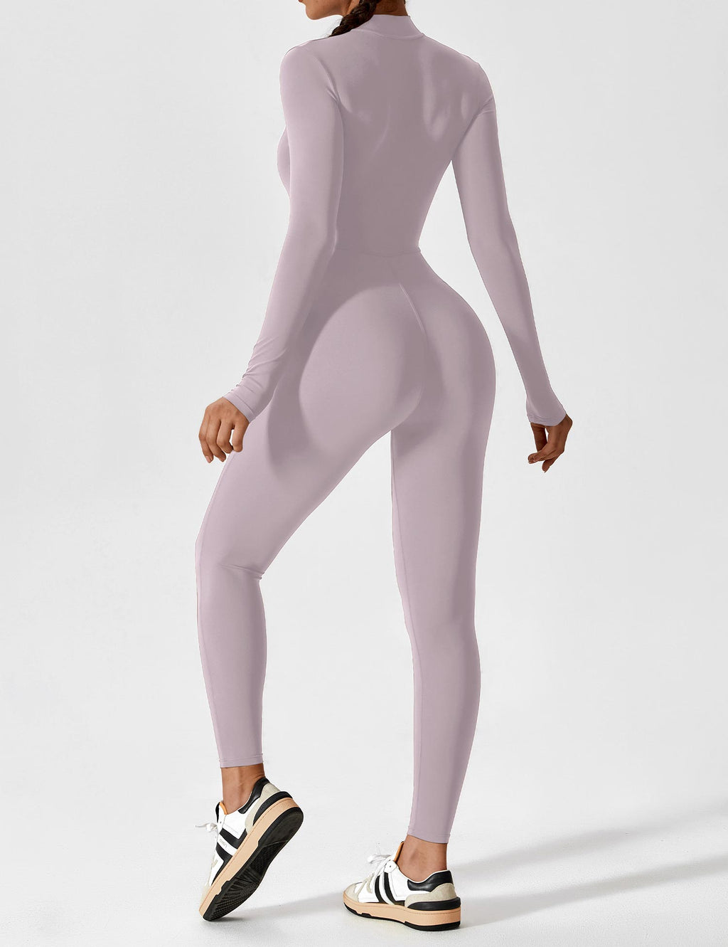 Women's Long Sleeve Zip Set - Lightweight Summer Fabric - Casual Everyday Wear - Multiple Color Options Available