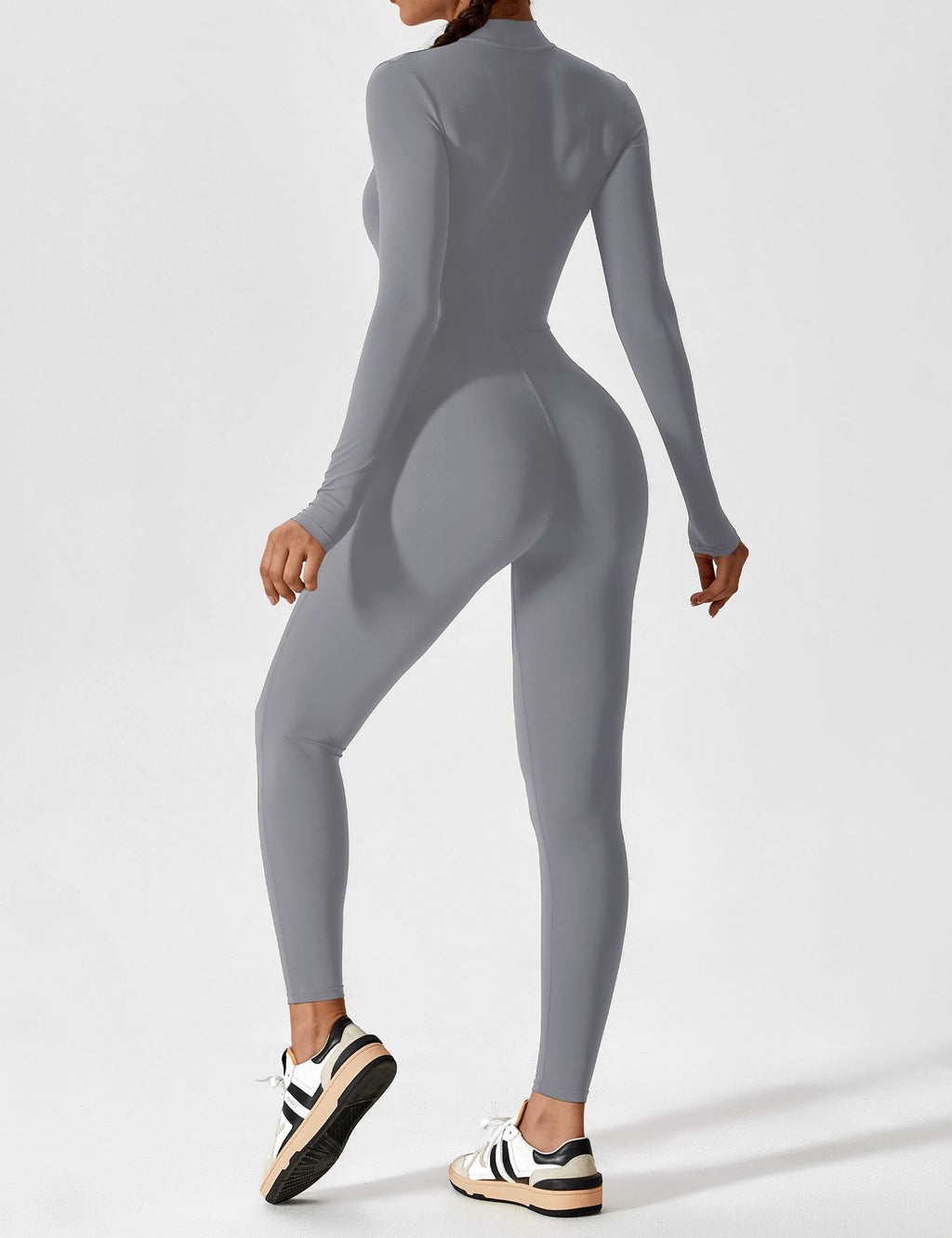Women's Long Sleeve Zip Set - Lightweight Summer Fabric - Casual Everyday Wear - Multiple Color Options Available