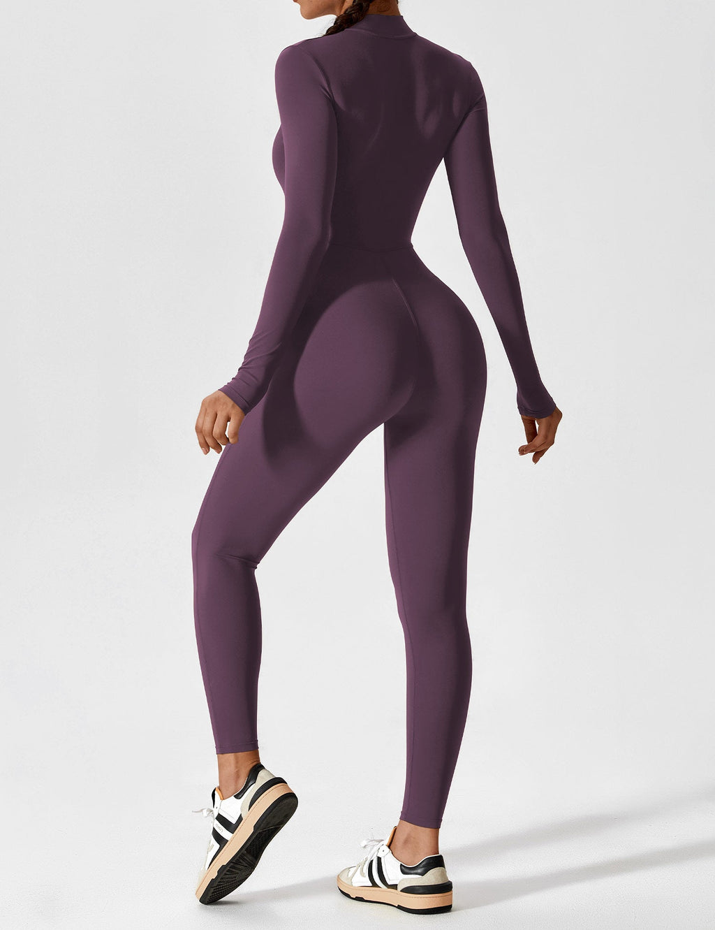 Women's Long Sleeve Zip Set - Lightweight Summer Fabric - Casual Everyday Wear - Multiple Color Options Available