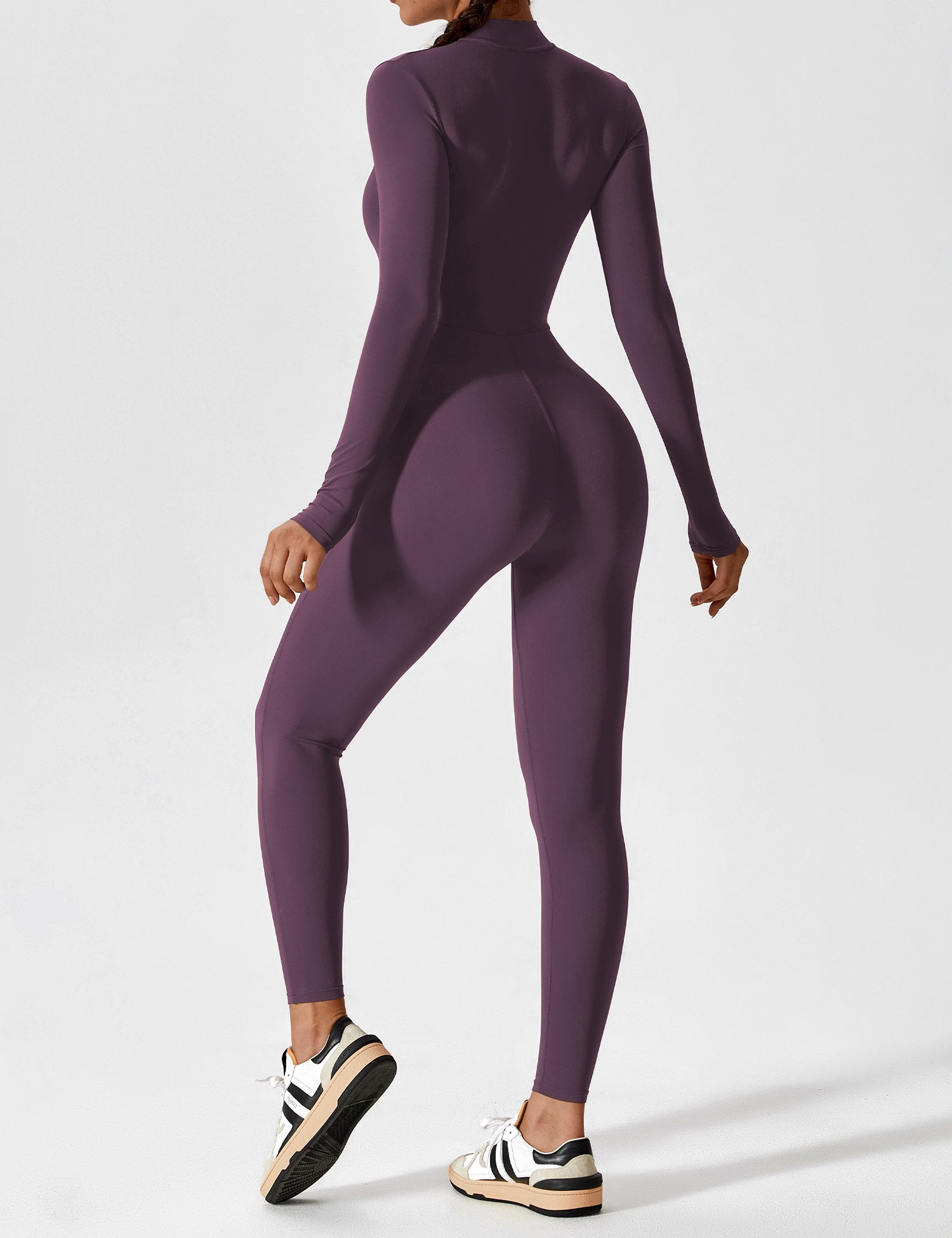 Women's Long Sleeve Zip Set - Lightweight Summer Fabric - Casual Everyday Wear - Multiple Color Options Available