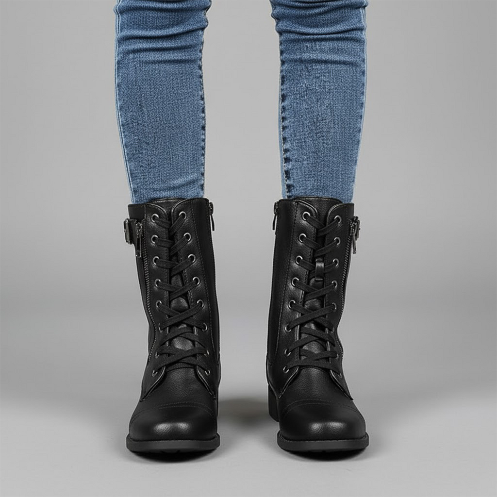 Women's Orthopedic Ankle Boots | Side Zipper Design | Comfortable Support for Everyday Wear