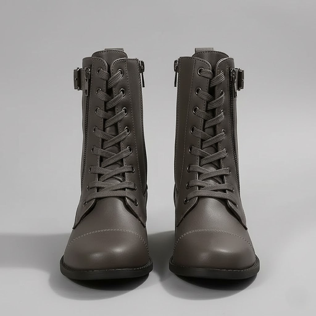 Women's Orthopedic Ankle Boots | Side Zipper Design | Comfortable Support for Everyday Wear