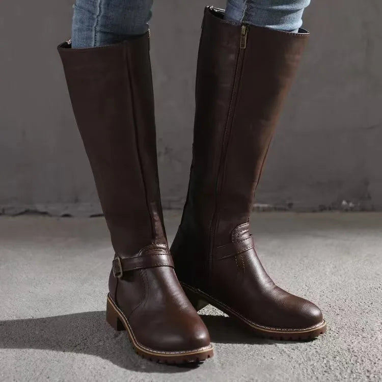 Women's Leather Orthopedic Boots | Comfortable Design | Everyday Wear Footwear