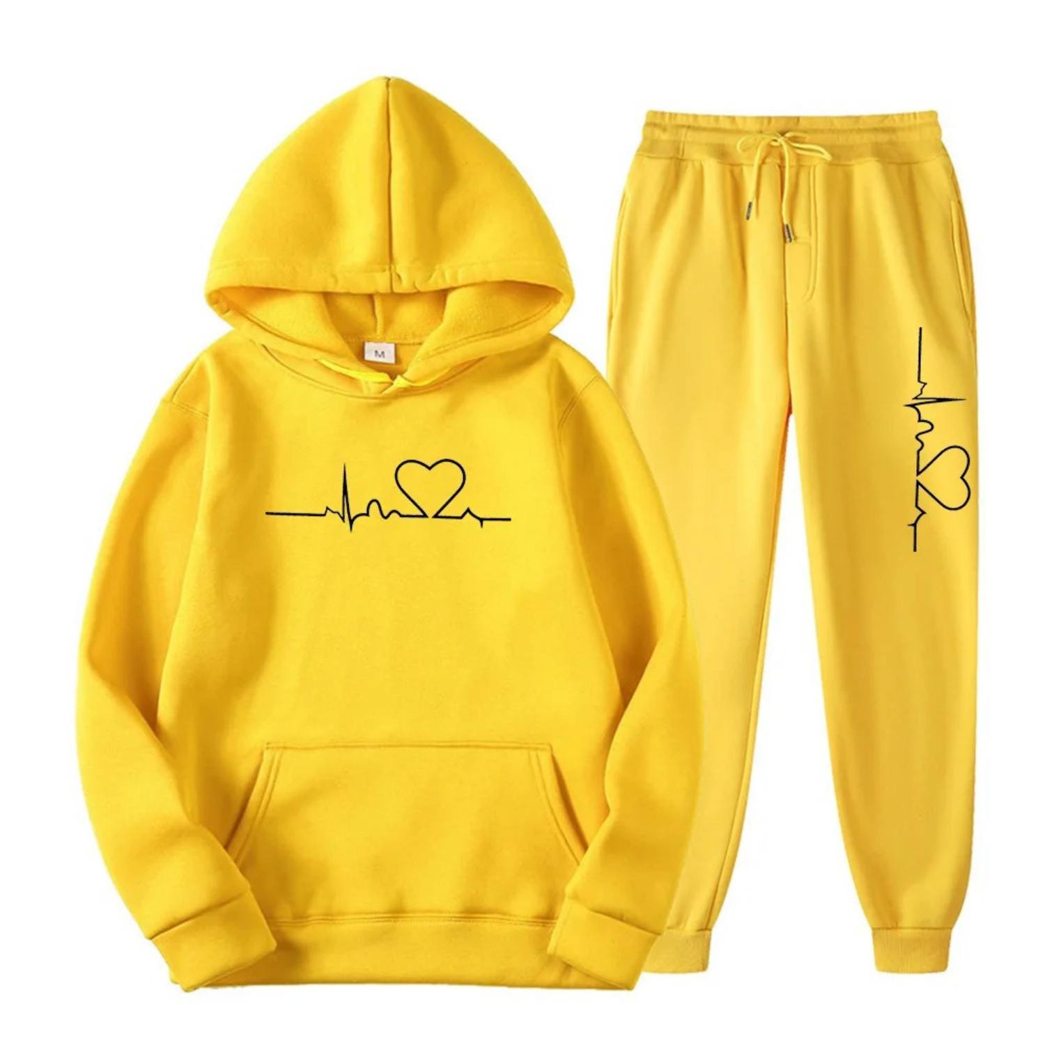 Women's Cotton Relaxed Fit Hoodie and Pants Set | Comfortable Loungewear for Casual Wear and Relaxation