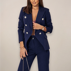 Women's Tailored Blazer Suit Set | Two-Piece Professional Attire | Office or Event Wear | Classic Fit, Versatile Design