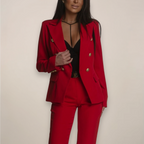 Women's Tailored Blazer Suit Set | Two-Piece Professional Attire | Office or Event Wear | Classic Fit, Versatile Design