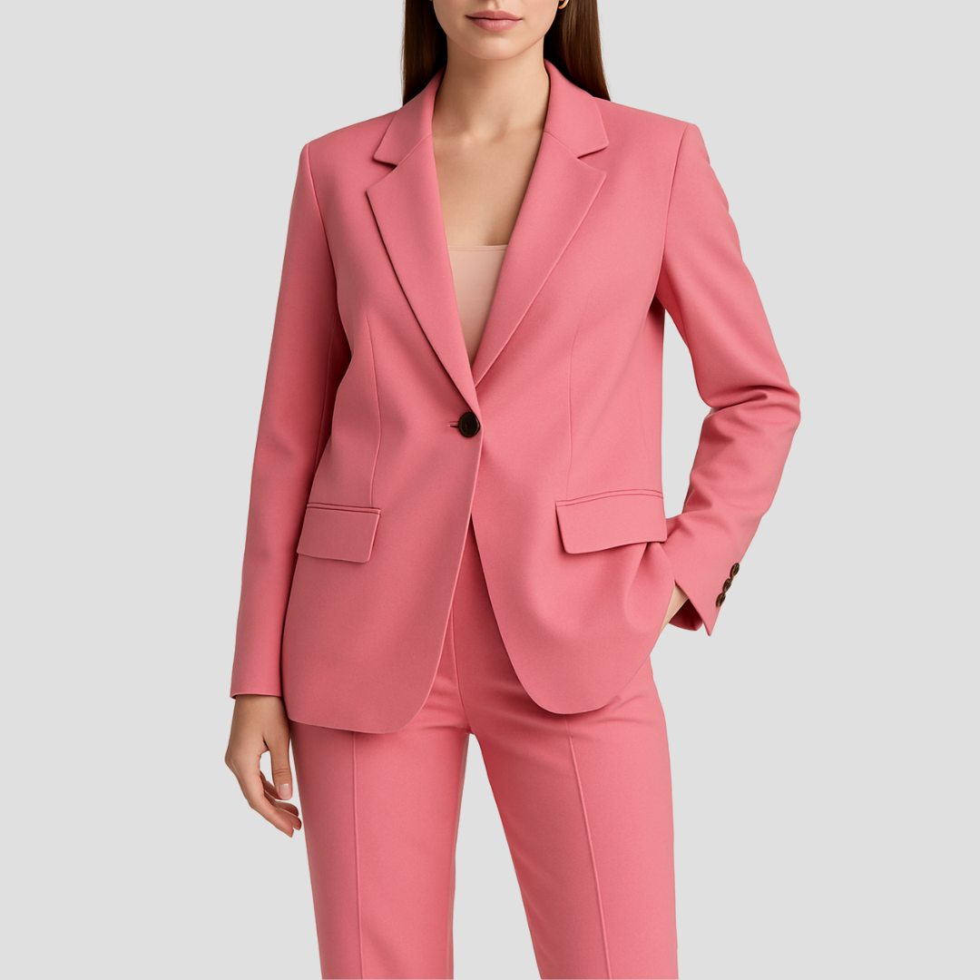 Women's Tailored Two-Piece Suit Set | Professional Fit | Elegant Office Wear | Versatile Style for Work and Events