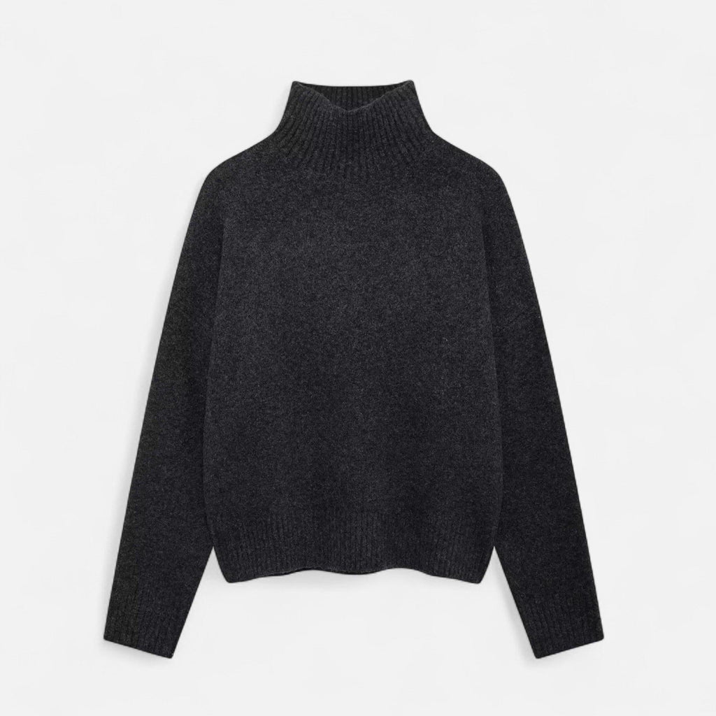Women's Vintage Turtleneck Sweater | Classic Knit | Cozy Winter Knitwear for Casual Outfits