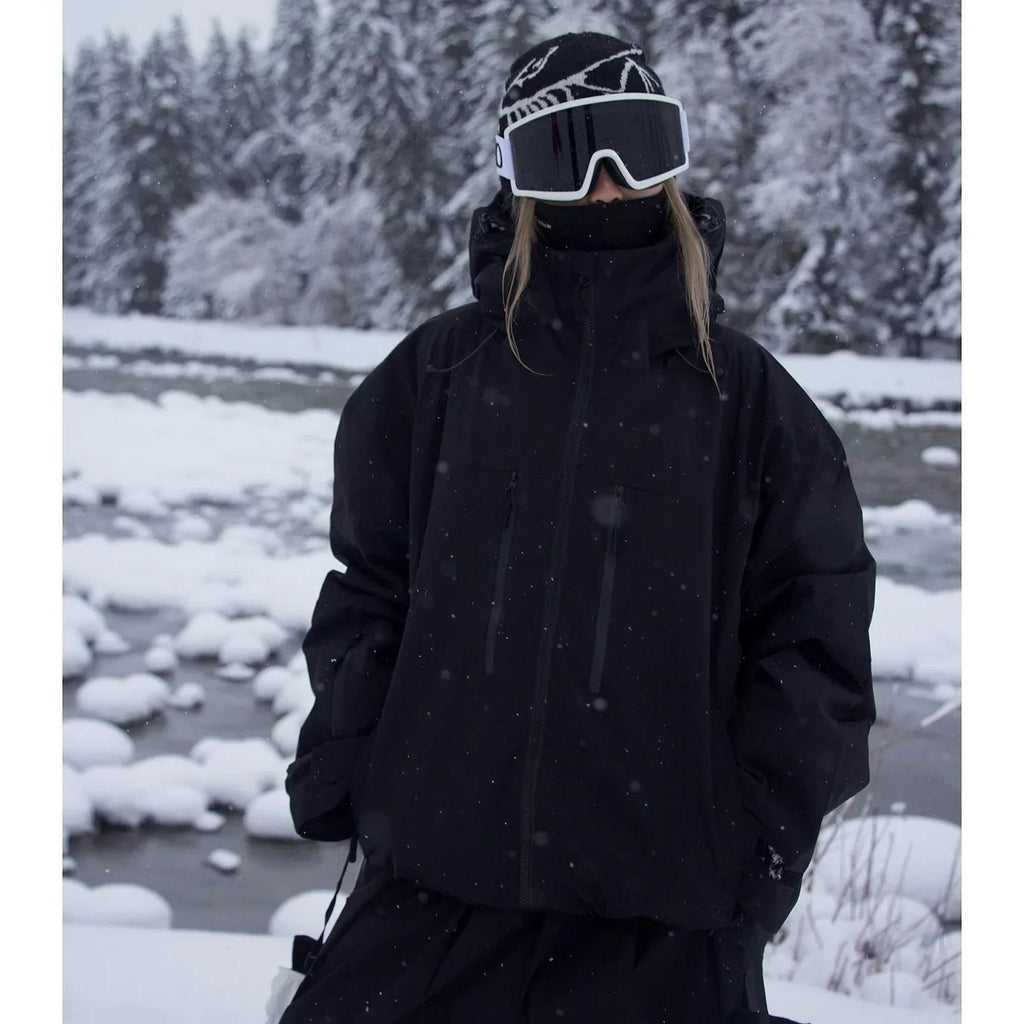 Women's Winter Ski Jacket - Insulated Waterproof Design for Cold Weather Activities