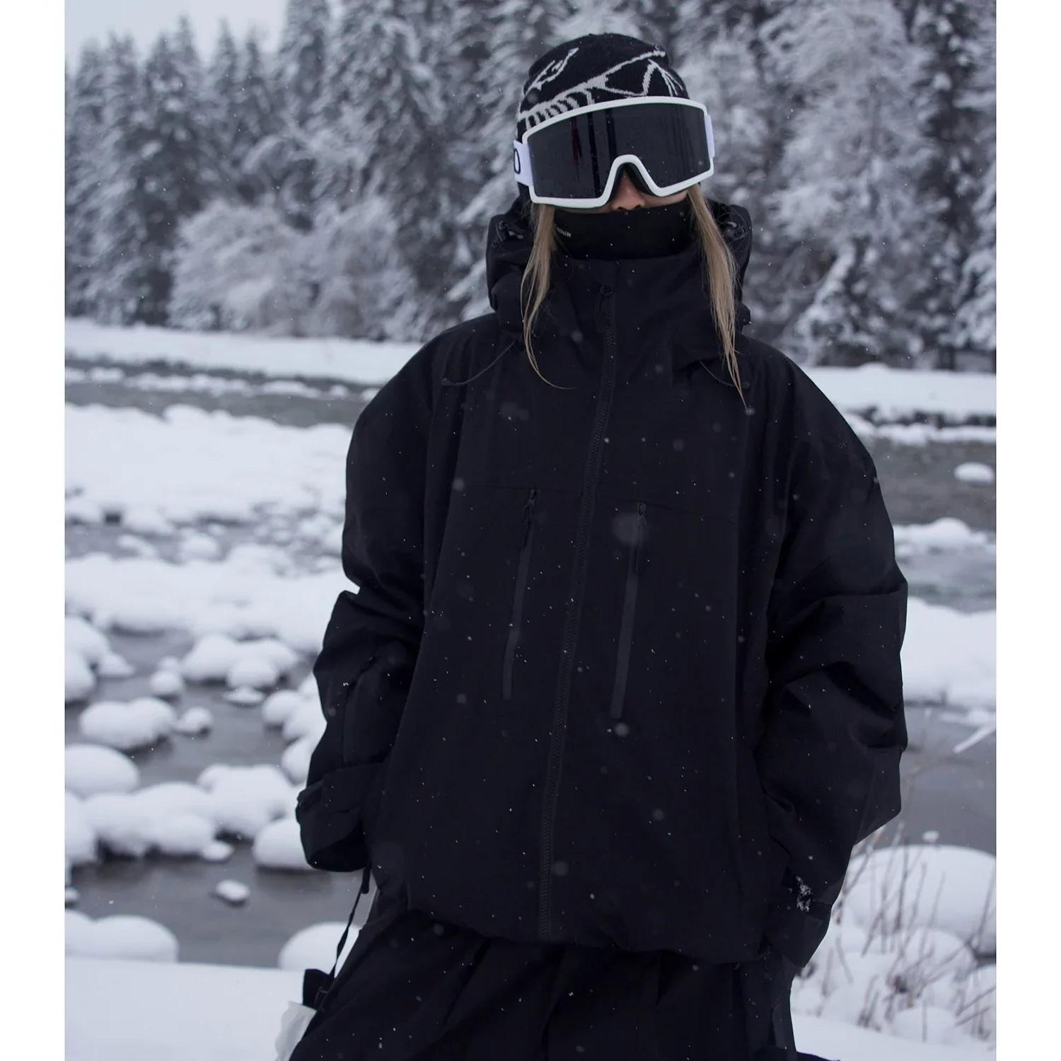 Women's Winter Ski Jacket - Insulated Waterproof Design for Cold Weather Activities