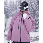 Women's Winter Ski Jacket - Insulated Waterproof Design for Cold Weather Activities