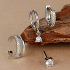 Luna Spark Ear Stack Earrings Set