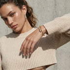 Aurelia Serpent Pavé Bracelet