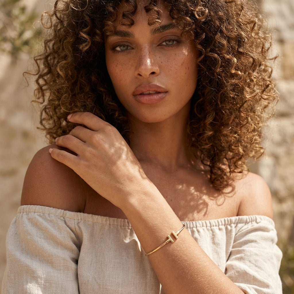 Celeste T Cuff Bracelet