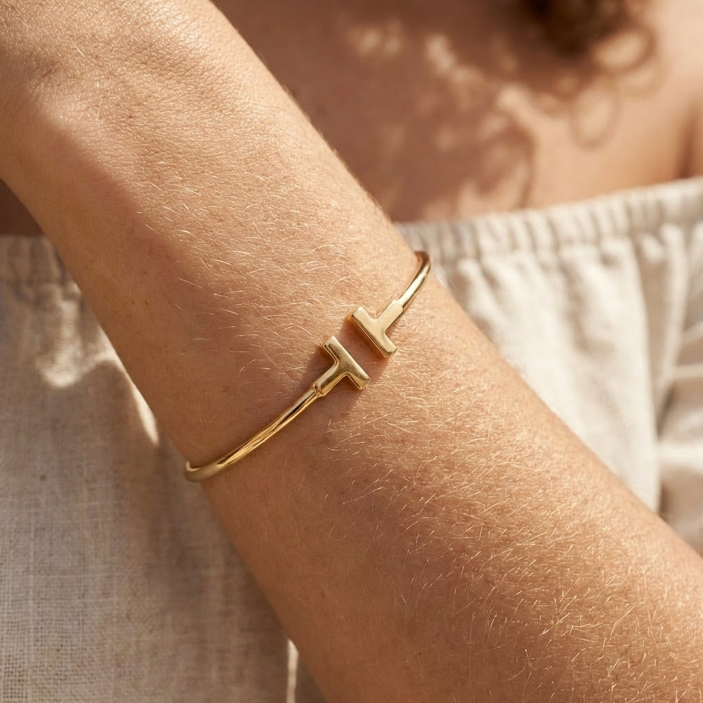 Celeste T Cuff Bracelet