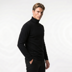 Men's Turtleneck Sweater | Soft Knit Fabric | Casual Everyday Wear | Comfortable Fit for All Seasons