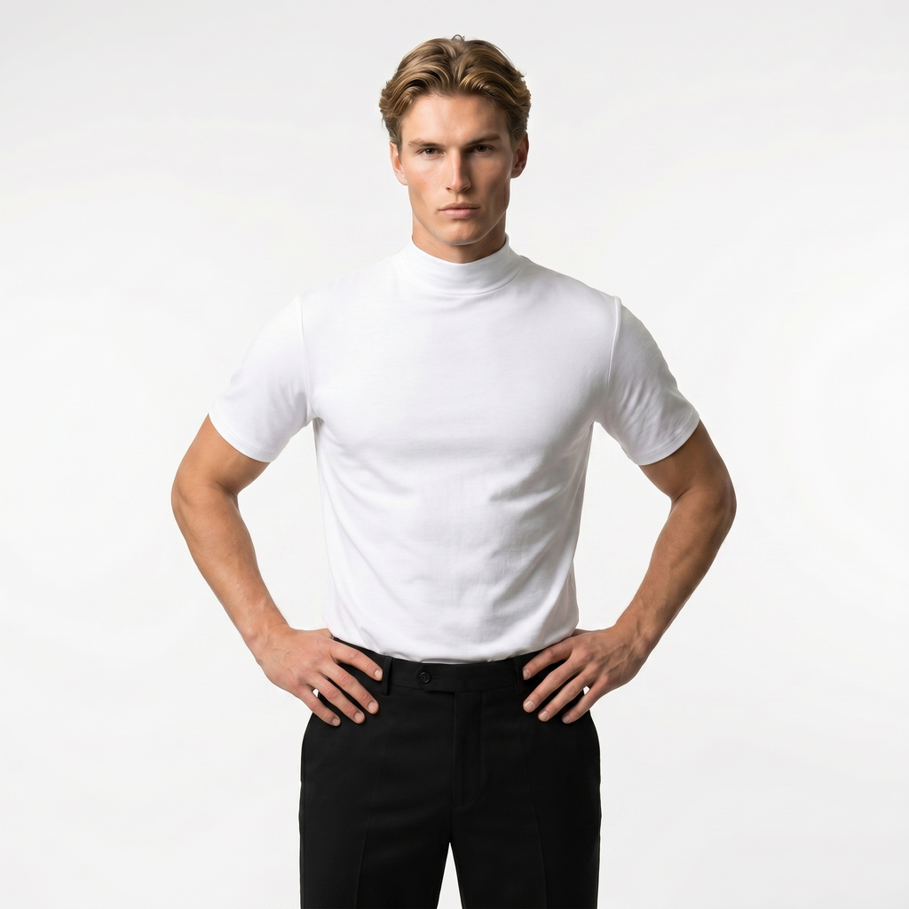 Men's Stretch Cotton T-Shirt | Comfortable Casual Wear for Everyday Use