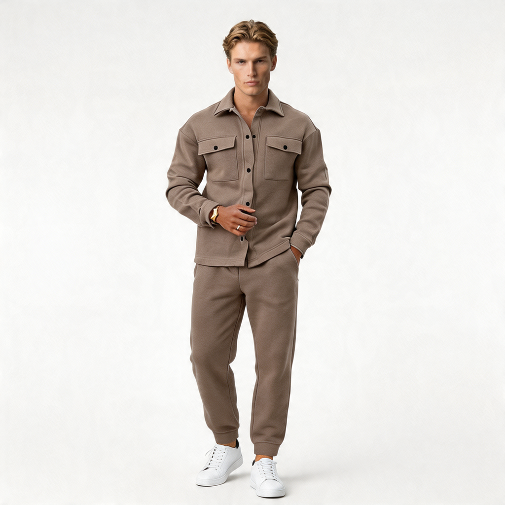 Men's Athleisure 2-Piece Set | Comfortable Fabric | Casual Activewear Outfit