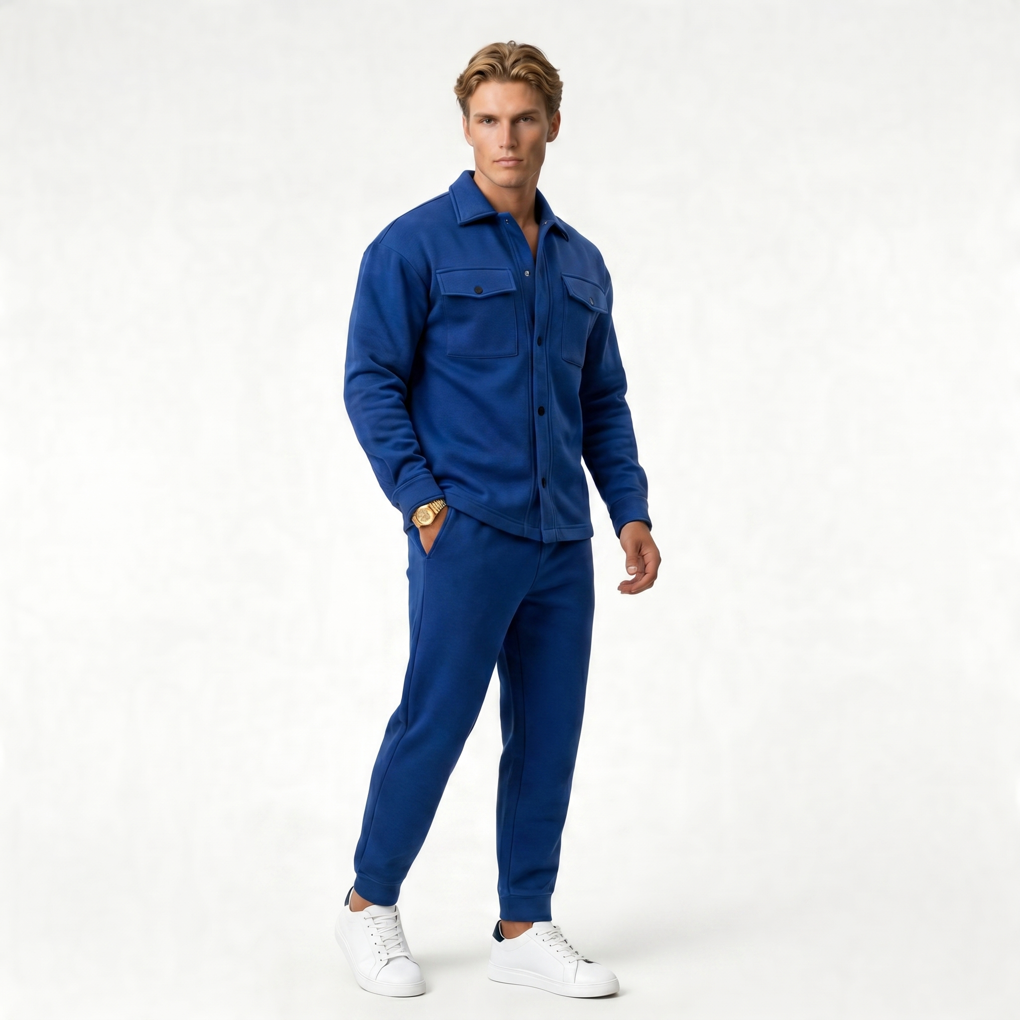 Men's Athleisure 2-Piece Set | Comfortable Fabric | Casual Sportswear Outfit