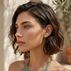 Aria Crystal Stud Earrings