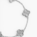 Detailed Lucky Clover Bracelet