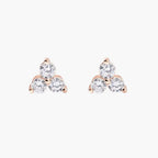 Celia Lotus Flat Back Stud Earrings